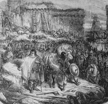 Charles Gros, Paris 'in önünde. 800, Editör Lahure 1880.