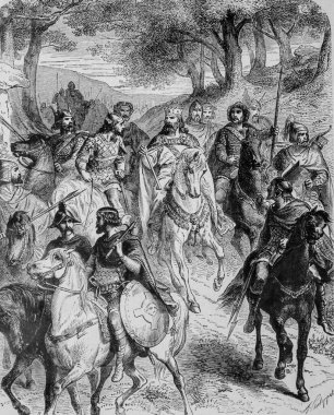 Charlemagne ve onun sayıları 770, düzenleyici lahure 1880