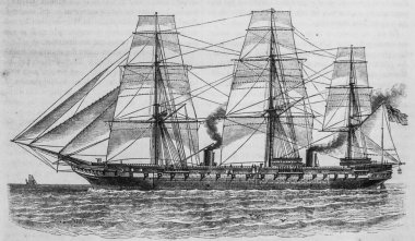 Rusya Savaşı 'nın gemisi.