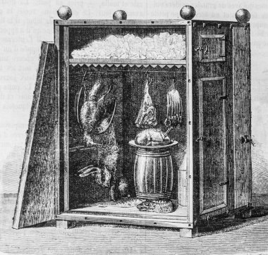 Garde eat, Edouard Charton 'ın resim dükkanı, 1870