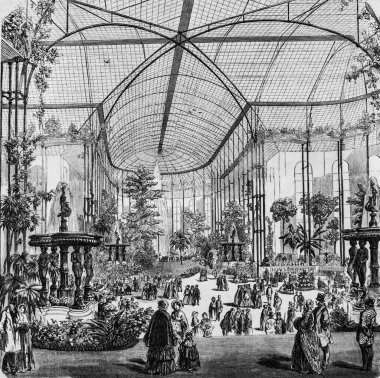 The Winter Garden In Paris, Table de Paris by Edmond Texier, Publisher Paulin and Le Chevalier 1852