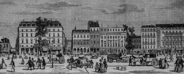 Rue Saint Fiacre, Edmond Texier 'in Paris tablosu, Yayımcı Paulin ve Şövalye 1852
