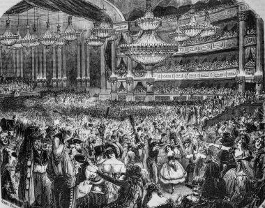 Opera Balosu, Edmond Texier 'in Paris Masası, Yayıncı Paulin ve Şövalye 1852