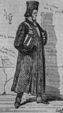 Profesör, tablo Paris de Paris par edmond texier, editör Paulin et le Chevalier 1852