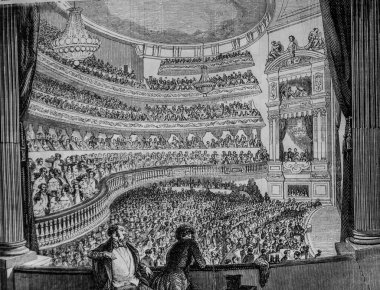 Tiyatro lirik, Edmond Texier 'in Paris masası, Yayımcı Paulin ve Şövalye 1852