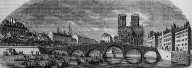 Pont de la Tournelle, Paris 'ten Edmond Texier, Yayımcı Paulin ve Şövalye 1852