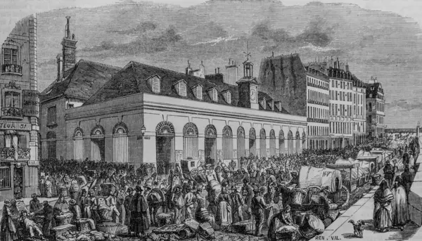 La Vallee, Edmond Texier 'in Paris masası, Yayıncı Paulin ve Şövalye 1852