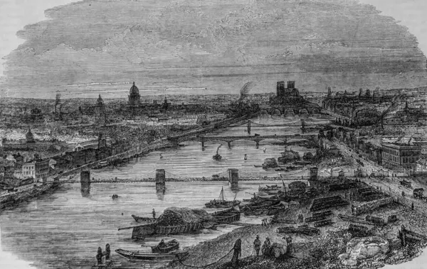 Bercy Limanı, Edmond Texier 'in Paris masası, Yayıncı Paulin ve Şövalye 1852