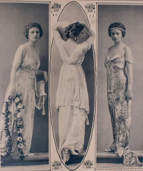 Moda Dergisi Femina Yayıncı Pierre Laffite 1913 Stok Fotoğraf