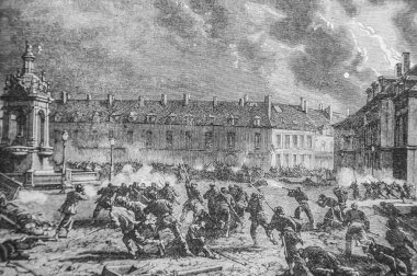 Chateaudun 'un son direniş çabası, 1861-1875, Henri Martin' in Fransa Tarihi, Editör Furne 1880