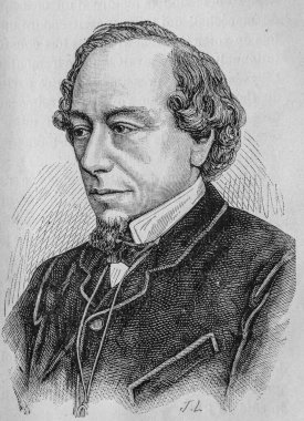 Disraeli, Lord Beaconsfield, 1861-1875, Henri Martin 'in Fransa Tarihi, FURNE EDITOR 1880