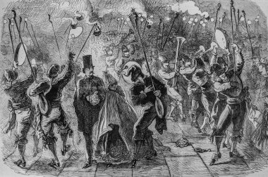 Venedik 'te Karnaval, Illustrian Evreni, Yayımcı Michel Levy 1868