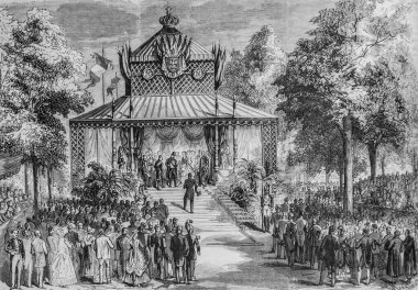 Orleans feet, tarım sergisi, ünlü evren, editör Michel Levy 1868