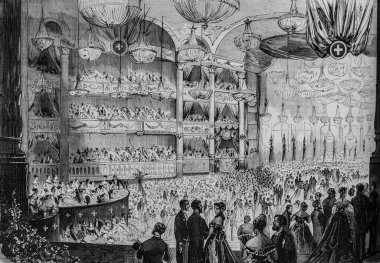 BAL at L 'OPERA, the Illustrious Universe, Yayımcı Michel Levy 1868