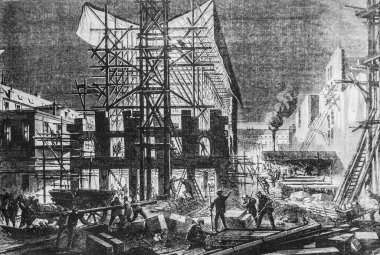 Yeni monitörler için gece çalışmaları, Ünlü Evren, Yayıncı Michel Levy 1868