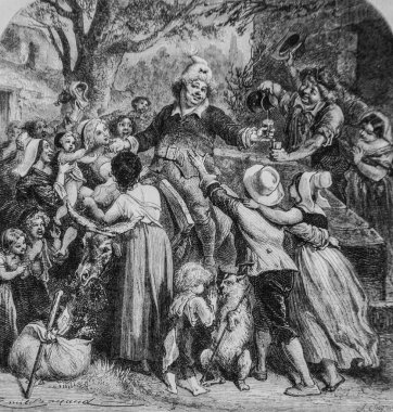 Ivetot Kralı, Beranger 'nin şarkıları, Perrotin Yayımcısı 1866