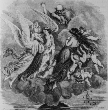 Charite 'ın iki kız kardeşi, Beranger' nin şarkıları, Perrotin Yayımcısı 1866