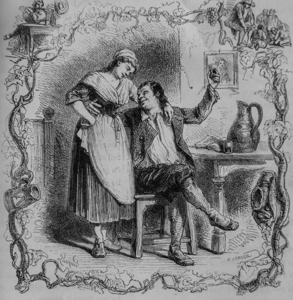 Roger Bontemps, Beranger songs, Perrotin Publisher 1866
