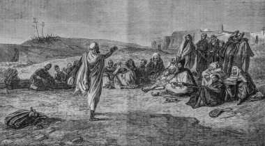 Çöl efsanesi Arap doğaçlamacısı, ünlü evren, editör Michele Levy 1869