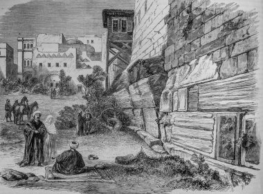 Filistin L 'Arche Robinson Kudüs' te, ünlü evren, Yayıncı Michele Levy 1869