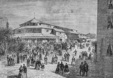 Geçici Tiyatro 'da Dresden, ünlü evren, Yayımcı Michele Levy 1869