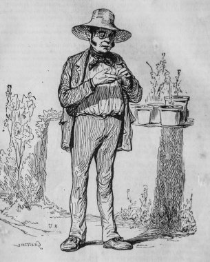 Bahçıvanlar, Fransızlar kendi başlarına boyadılar, eitor N.J. Philippart 1861