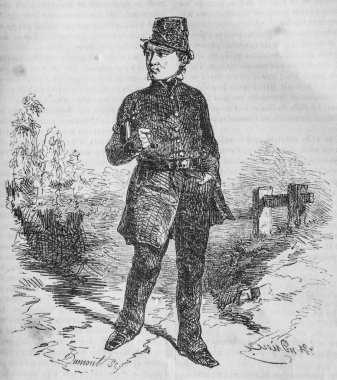 Ecolier, Fransızlar kendi kendilerine boyadılar, eitor N.J. Philippart 1861