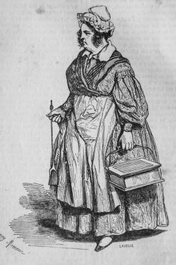 Hasta velayet, Fransızlar kendi başlarına resmedilmiş, eitor N.J. Philippart 1861