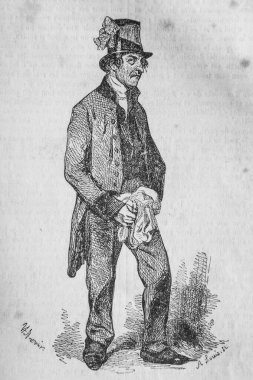 Croque-Mort, Fransızlar kendi kendilerine boyadılar, eitor N.J. Philippart 1861