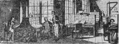 Çalışanlar, Fransızlar kendi kendilerine boyadılar, eitor N.J. Philippart 1861