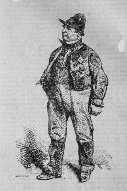 Diligence Driver, Fransızlar kendi başlarına boyadılar, eitor N.J. Philippart 1861