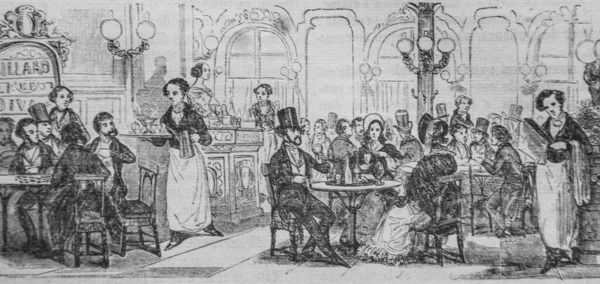 Cafe 'nin çocuğu, Fransızlar kendi başlarına resim yaptılar, eitor N.J. Philippart 1861