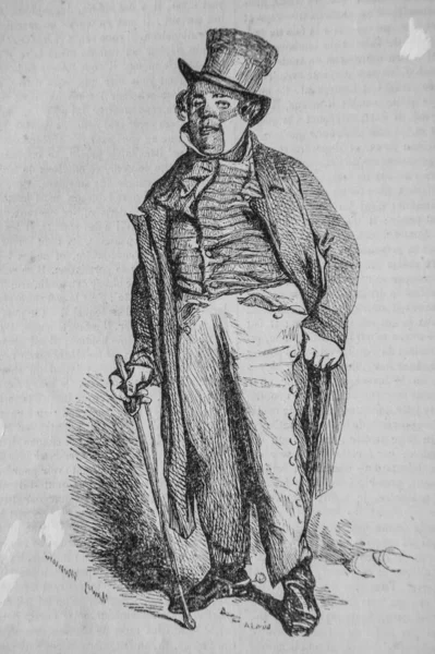 Makyaj, Fransızlar kendi kendilerine boyadılar, eitor N.J. Philippart 1861