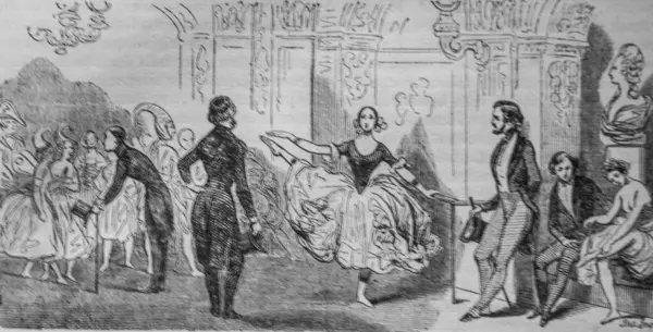 Operanın küçük faresi, Fransızlar kendi başlarına boyadılar, Vektör N.J. Philippart 1861.