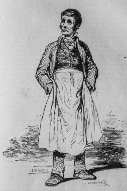 Hemşire, Fransızlar kendi kendilerine boyadılar, eitor N.J. Philippart 1861