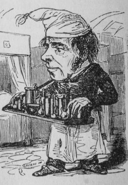 Hemşire, Fransızlar kendi kendilerine boyadılar, eitor N.J. Philippart 1861