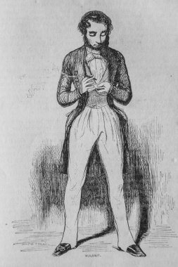 Değiş tokuş ajanı, Fransızlar kendi başlarına resim yaptılar, Yayıncı NJ Philippart 1861.