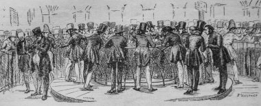 Değiş tokuş ajanı, Fransızlar kendi başlarına resim yaptılar, Yayıncı NJ Philippart 1861.