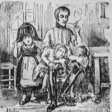 Jandarma, Fransızlar kendi kendilerine boyadılar, eitor N.J. Philippart 1861