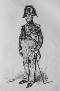 Jandarma, Fransızlar kendi kendilerine boyadılar, eitor N.J. Philippart 1861