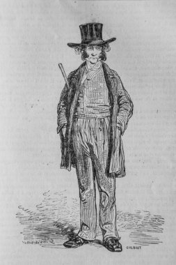 Le Garde du Commerce, Fransızlar kendileri boyadı, eitor N.J. Philippart 1861