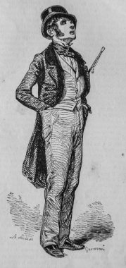 Flaneur, Fransızlar kendi kendilerine boyadılar, eitor N.J. Philippart 1861