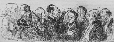 Sıraya dizilmiş bir grup insanın resmi.