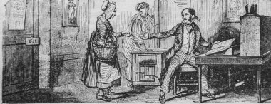 İşadamları, Fransızlar kendi kendilerine boyadılar, eitor N.J. Philippart 1861