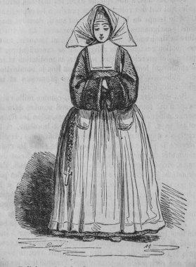 Rahibeyi, Fransızları kendileri resmetti, 1861 senesinde NJ Philippart 'ı.