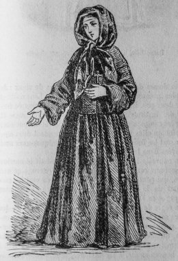 Rahibeyi, Fransızları kendileri resmetti, 1861 senesinde NJ Philippart 'ı.