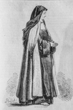 Rahibeyi, Fransızları kendileri resmetti, 1861 senesinde NJ Philippart 'ı.