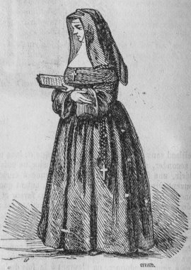 Rahibeyi, Fransızları kendileri resmetti, 1861 senesinde NJ Philippart 'ı.