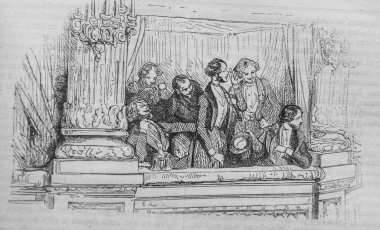 Le Fat, Fransızlar kendi kendilerine boyadılar, eitor N.J. Philippart 1861