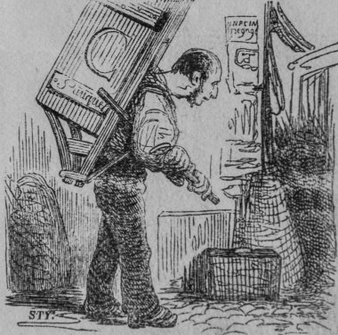 Komisyon üyesi, Fransızlar kendi kendilerine boyadılar, eitor N.J. Philippart 1861